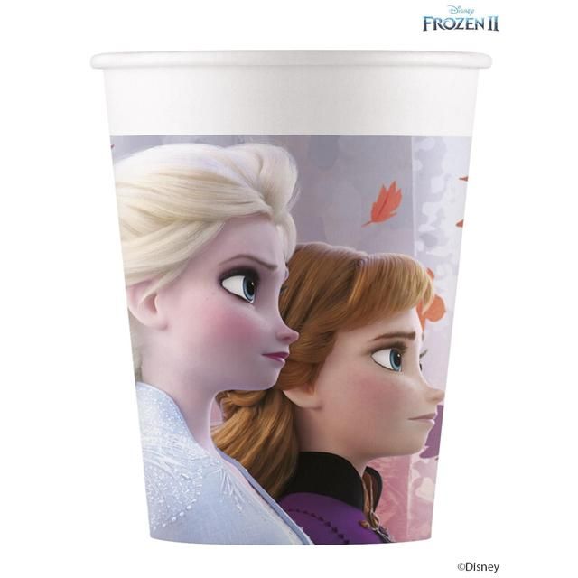 Frozen 2 Elsa & Anna Paper Party Cups   8 per pack