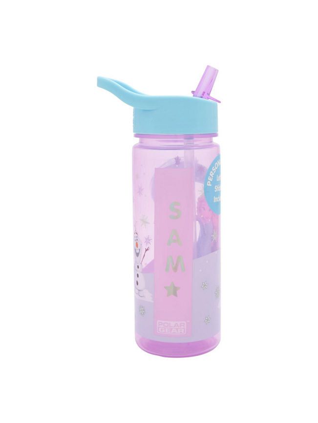 Frozen Personalised Sticker Bottle