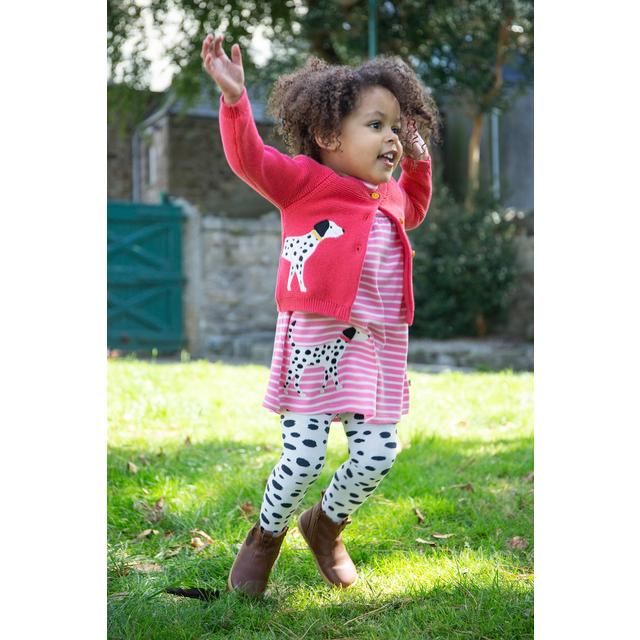 Frugi Character Cardigan Watermelon/Dogs 0-5 years