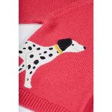 Frugi Character Cardigan Watermelon/Dogs 0-5 years