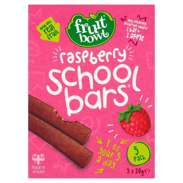 Fruit Bowl School Bars Raspberry Default Title