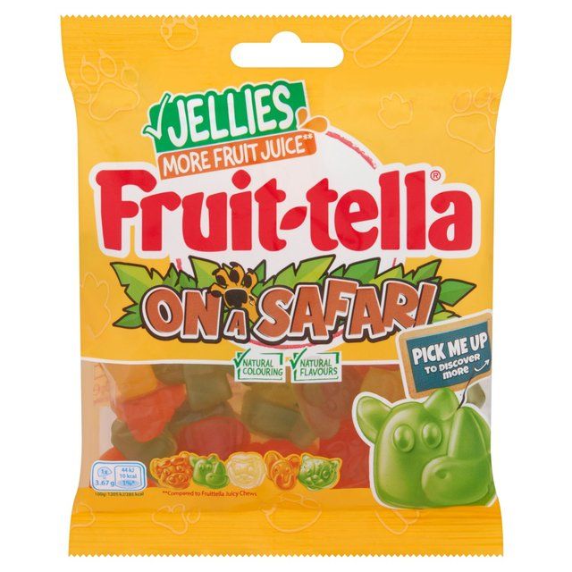 Fruittella On a Safari Jellies   110g