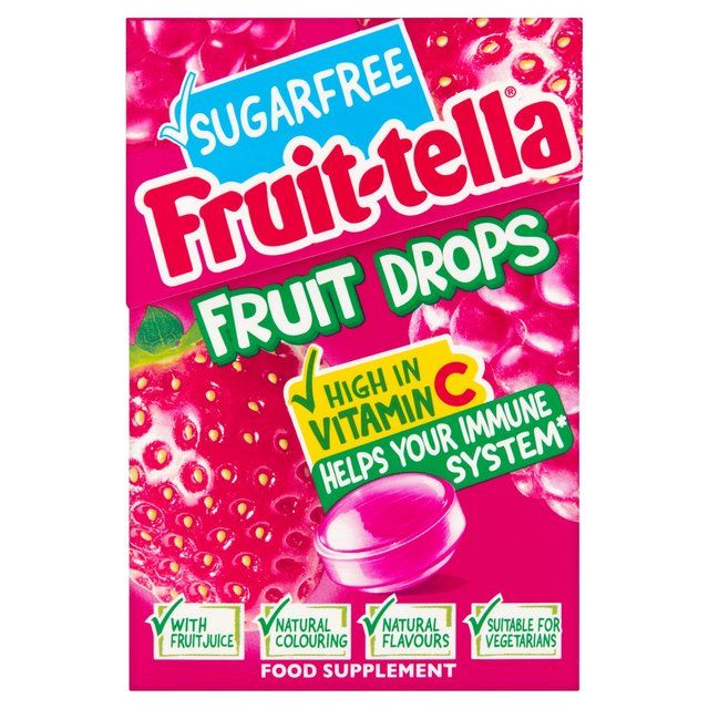 Fruittella Sugarfree Fruit Drop Red Berry