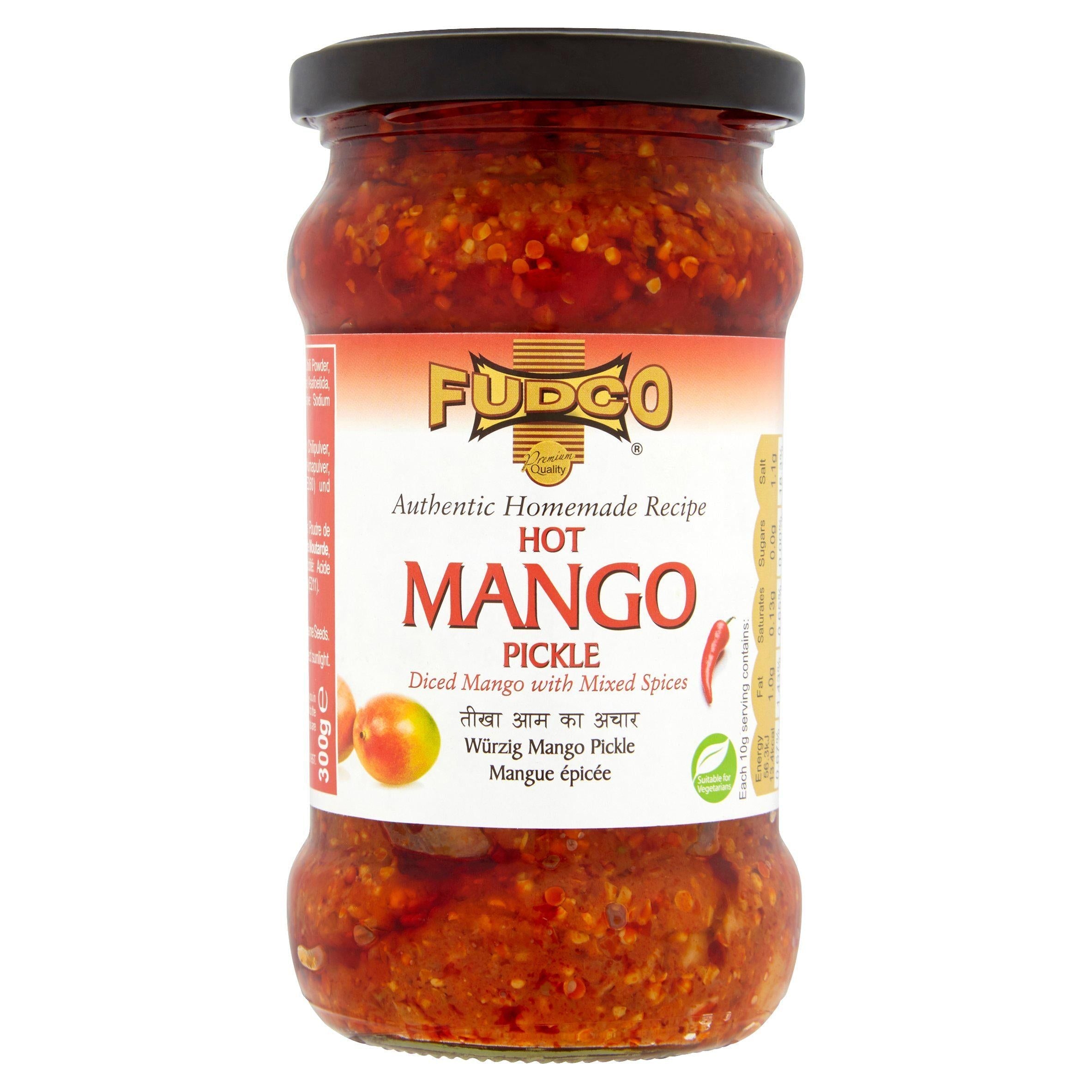 Fudco Hot Mango Pickle 300g