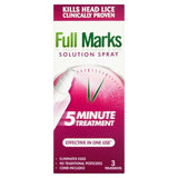 Full Marks Head Lice Removal Treatment with Nit Comb   150ml