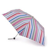 Fulton Superslim 2 Extra Funky Stripe Print Umbrella