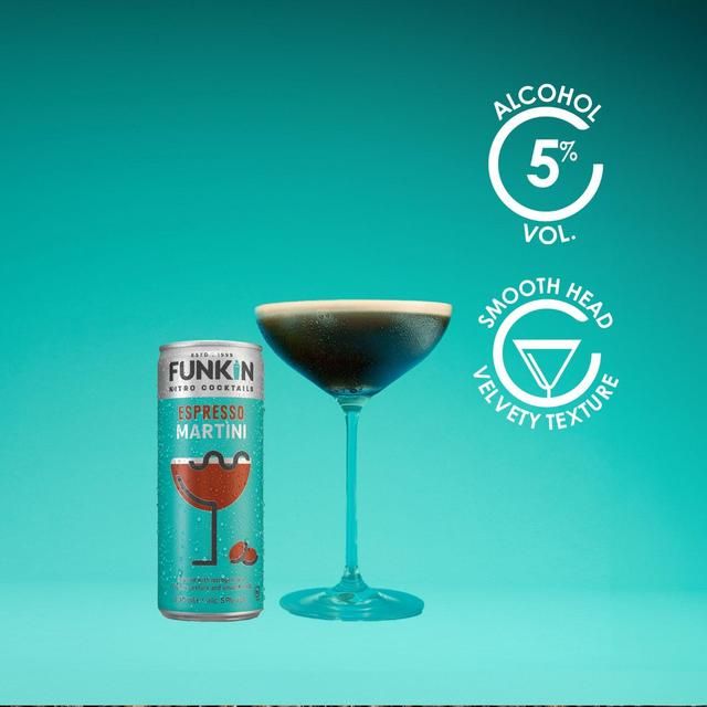 Funkin Espresso Martini Nitro Cocktail   200ml