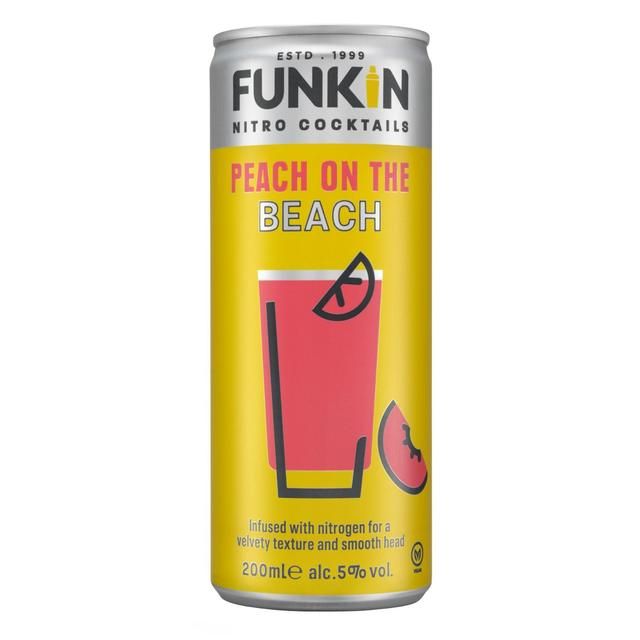 Funkin Peach On The Beach Nitro Can   200ml