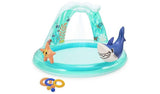 Funsicle 5.8ft Shark Play Centre Paddling Pool - 97L