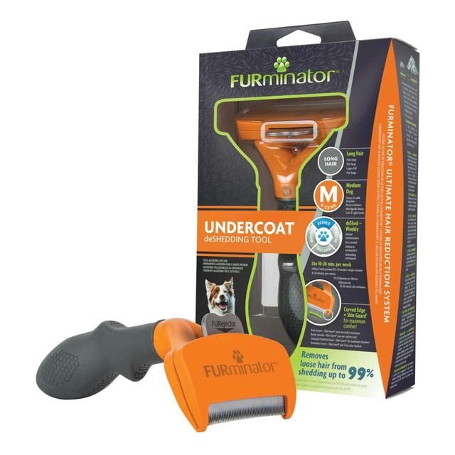 FURminator Medium Dog Undercoat Tool - Long Hair