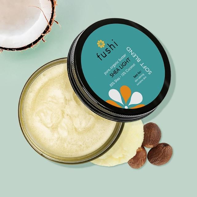 Fushi Organic Shea Butter &amp;amp; Coconut -  Light Texture   200g