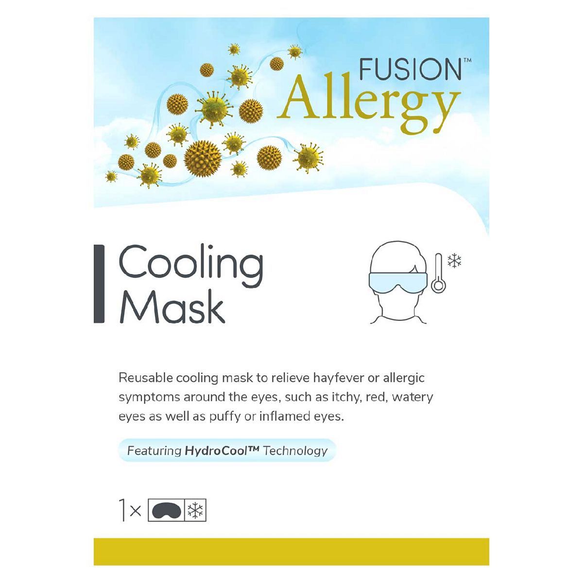 Fusion Allergy Cooling Mask