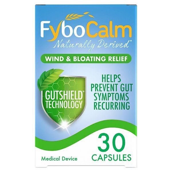 Fybocalm Wind &amp;amp; Bloating Capsules 30S