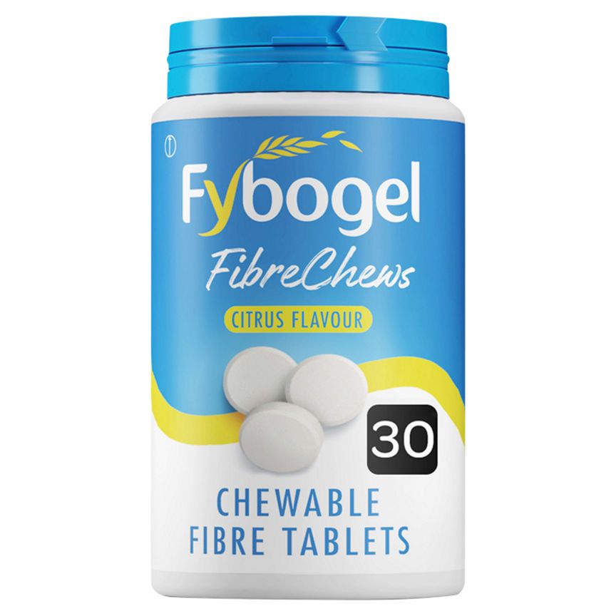 Fybogel FibreChews Citrus Flavour 30 Tablets