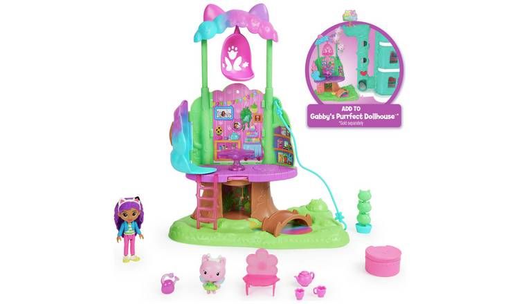 Gabby's Dollhouse Fairy Garden Treehouse Playset