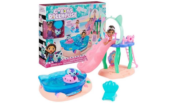 Gabby's Dollhouse Pool Party Playset