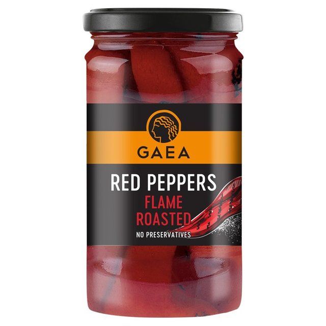 Gaea Red Peppers Flame Roasted   290g