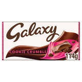 Galaxy Cookie Crumble Chocolate Block Bar