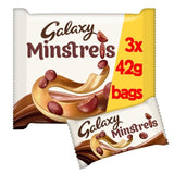 Galaxy Minstrels Milk Chocolate Buttons Bag Multipack 3 x 42g   3 x 42g