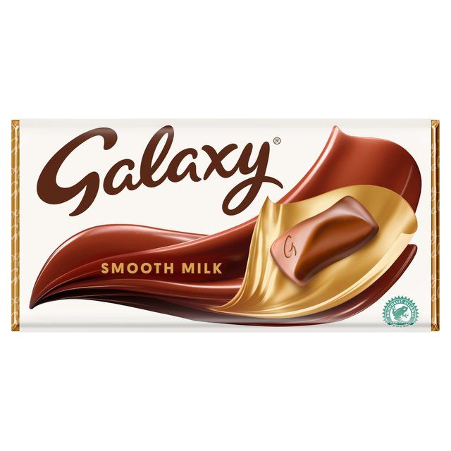 Galaxy Smooth Milk Chocolate Block Bar Vegetarian   100g