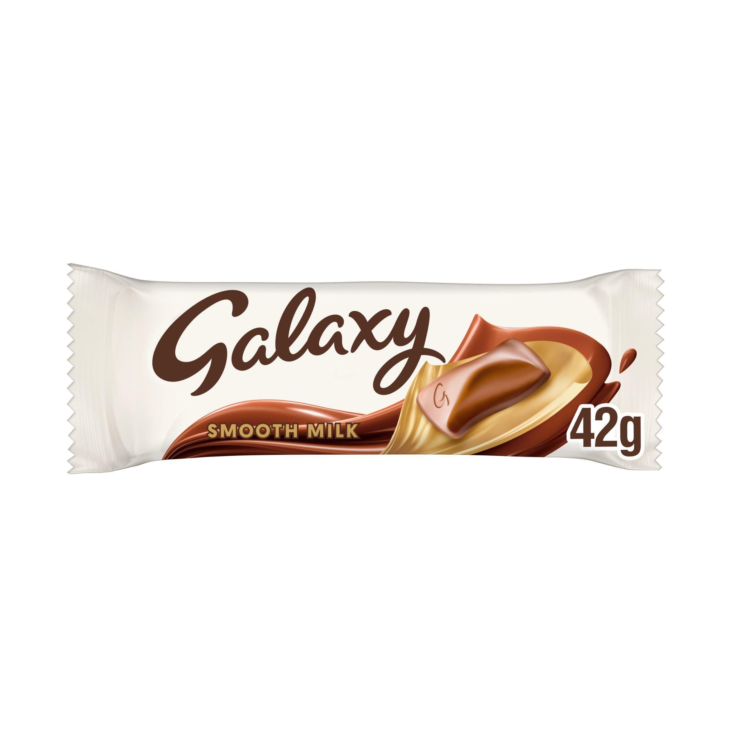 Galaxy Smooth Milk Chocolate Snack Bar Vegetarian 42g