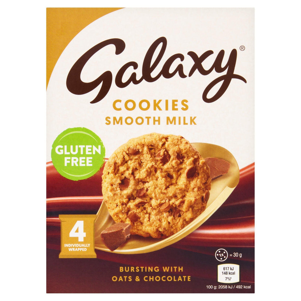 Galaxy Smooth Milk Cookies 4 x 30g