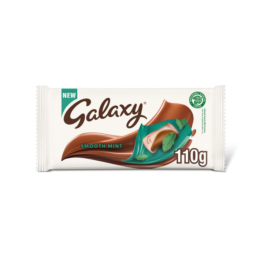 Galaxy Smooth Mint Chocolate Block Bar&amp;nbsp;