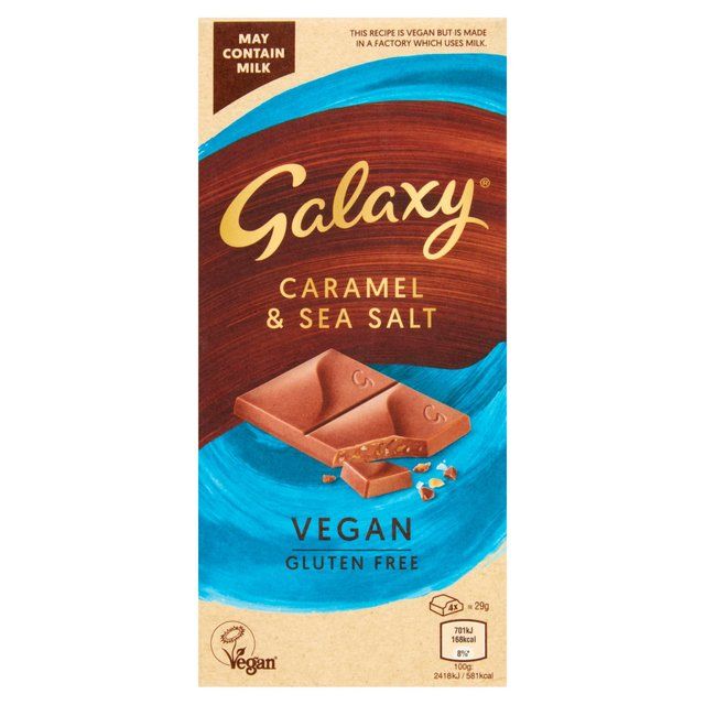 Galaxy Vegan Caramel &amp;amp; Sea Salt Chocolate