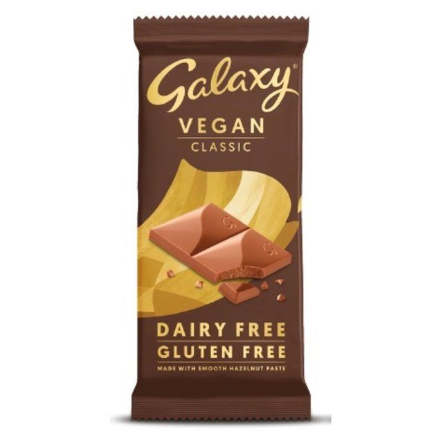 Galaxy Vegan Dairy Free Smooth Classic Chocolate   100g