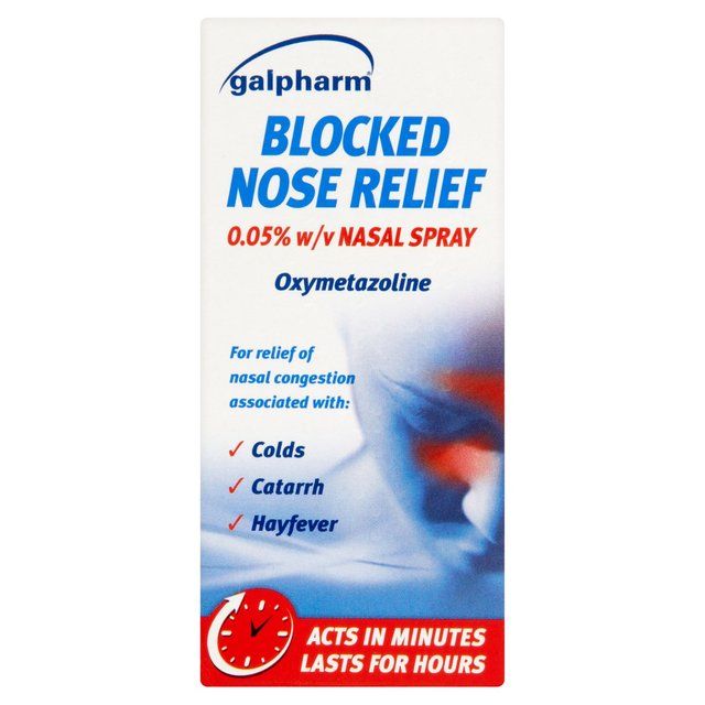 Galpharm Blocked Nose Relief Nasal Spray   15ml