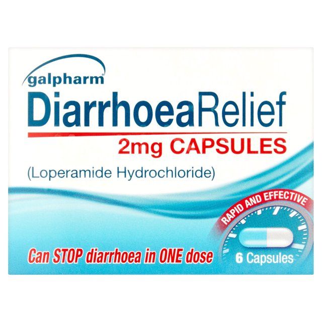 Galpharm Diarrhoea Relief 2mg Capsules   6 per pack