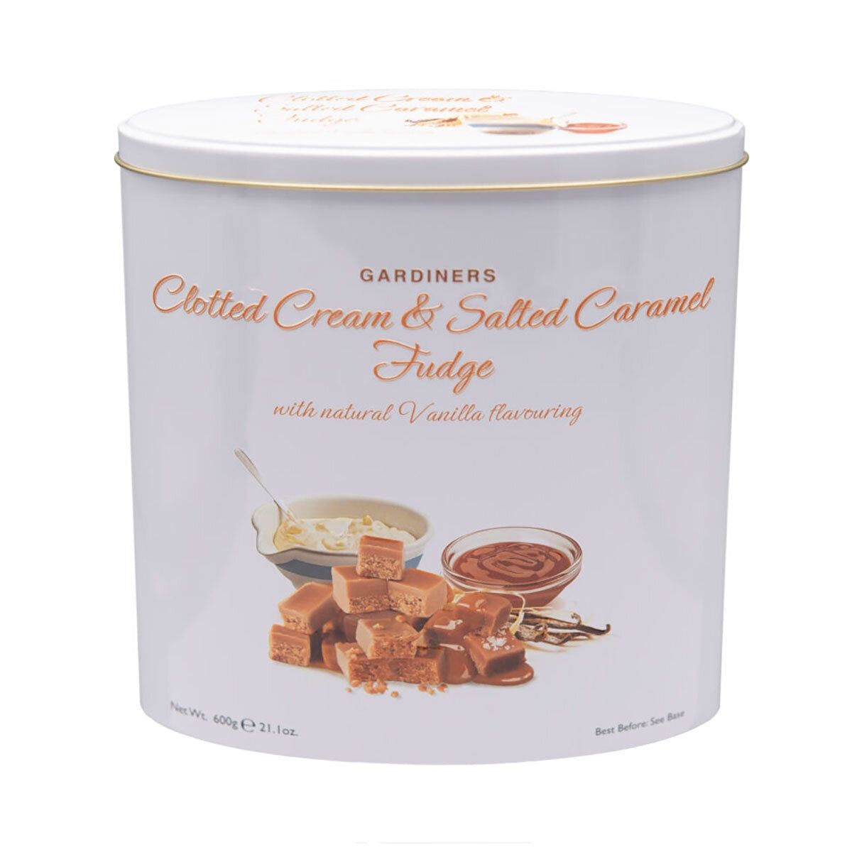 Gardiners Clotted Cream &amp;amp; Salted Caramel Fudge, 600g