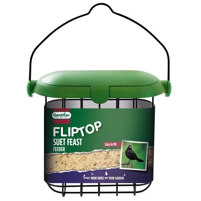 Gardman Flip Top Suet Feast Bird Feeder