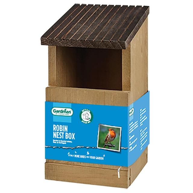 Gardman Robin Nest Box for Wild Birds