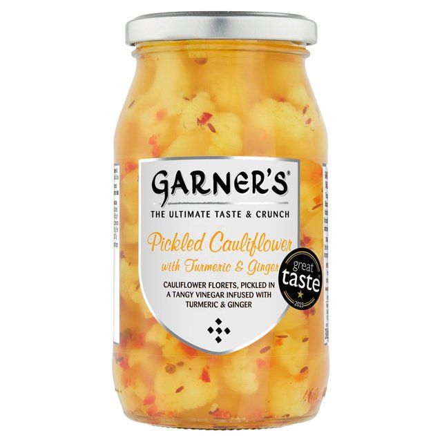 Garners Pickled Cauliflower with Ginger &amp;amp; Turmeric   430g