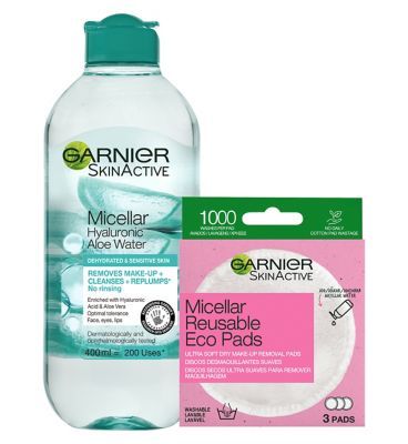 Garnier Aloe &amp;amp; Hyaluronic Acid Cleansing Bundle