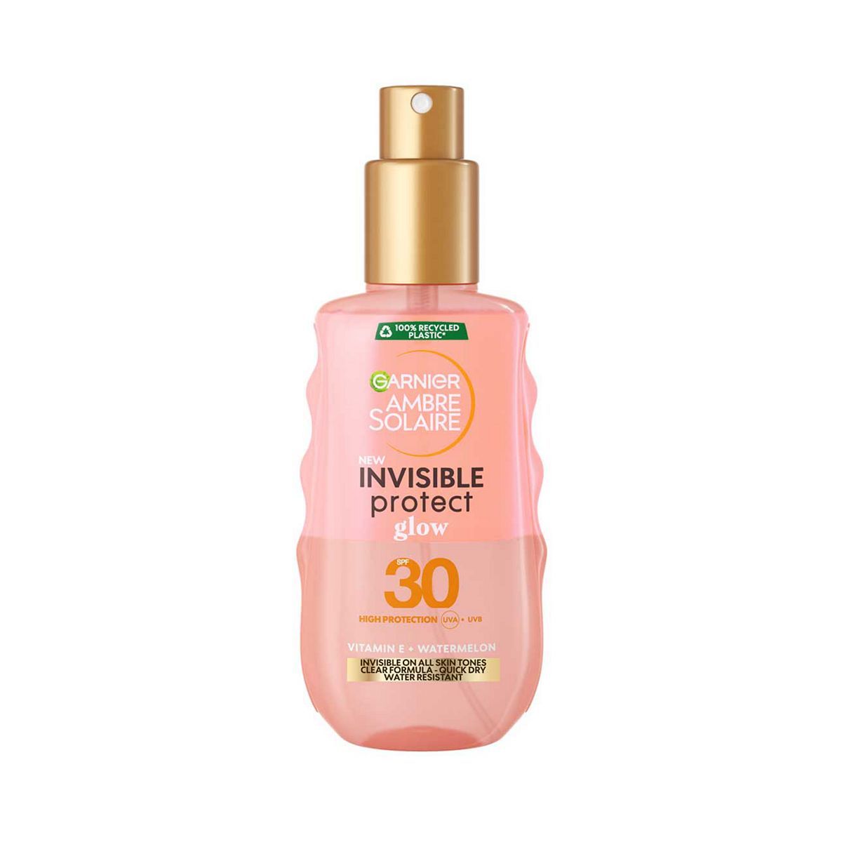 Garnier Ambre Solaire Invisible Protect Glow Sun Protection Spray SPF30 150ml