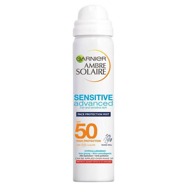 Garnier Ambre Solaire Over Makeup Super UV Protection Mist SPF 50 75ml