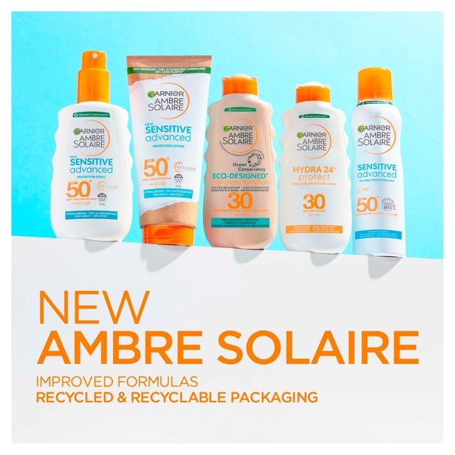 Garnier Ambre Solaire SPF 30 Dry Mist Sun Cream Spray   200ml