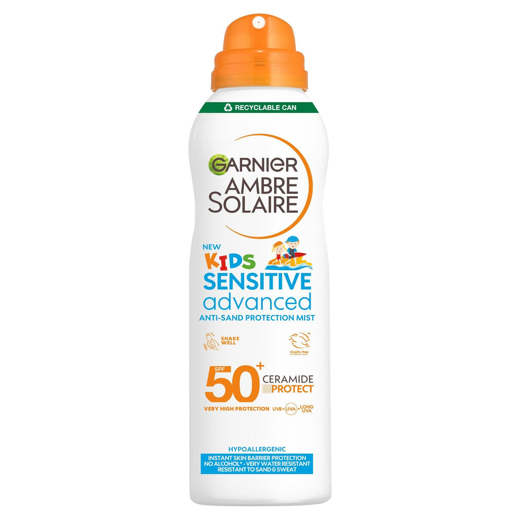 Garnier Ambre Solaire SPF 50+ Sensitive Advanced Kids Anti Sand Mist 150ml