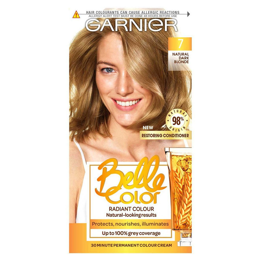 Garnier Belle Color 7 Natural Dark Blonde Permanent Hair Dye