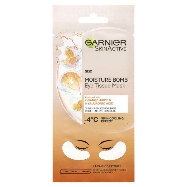 Garnier Eye Sheet Mask Hyaluronic Acid And Coconut Water 6g Orange Juice