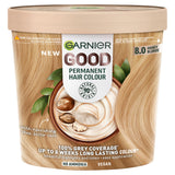 Garnier Good Permanent No Ammonia Formula 100% Grey Coverage 8.0 Honey Blonde Hair Dye