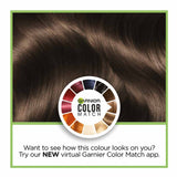 Garnier Nutrisse 4 Dark Brown Permanent Hair Dye