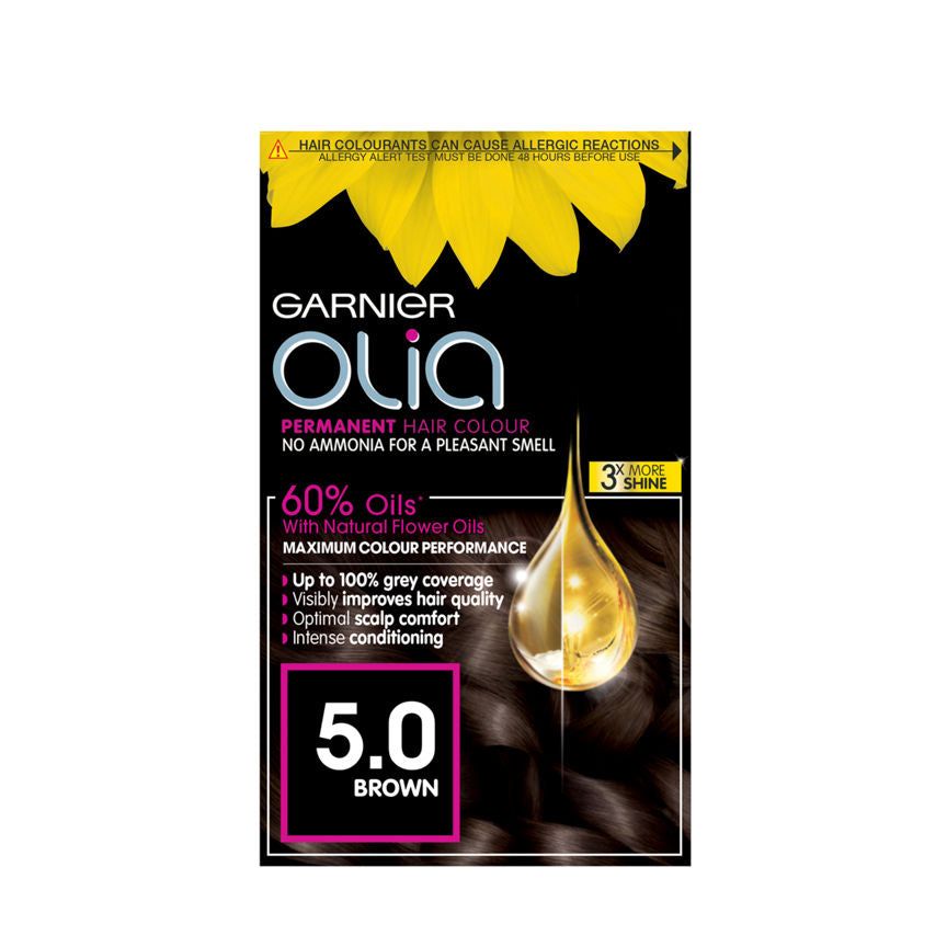 Garnier Olia 5.0 Brown Permanent Hair Dye