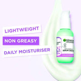 Garnier Organic Lavandin &amp;amp; Hyaluronic Acid Serum Cream 2in1 Formula   50ml