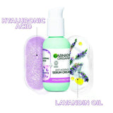 Garnier Organic Lavandin &amp;amp; Hyaluronic Acid Serum Cream 2in1 Formula   50ml