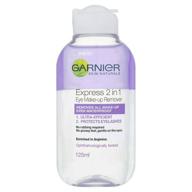 Garnier Skin Naturals 2 In 1 Eye Make-Up Remover 125ml