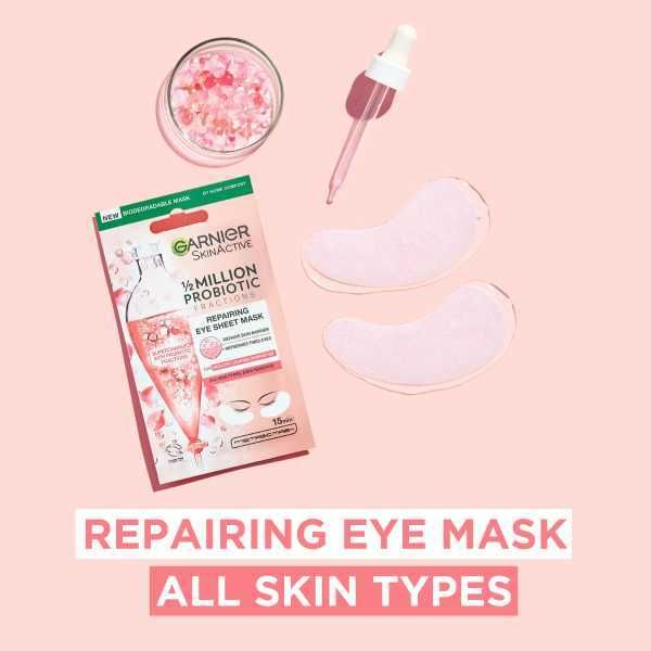 Garnier Skinactive Probiotic Repairing Eye Sheet Mask