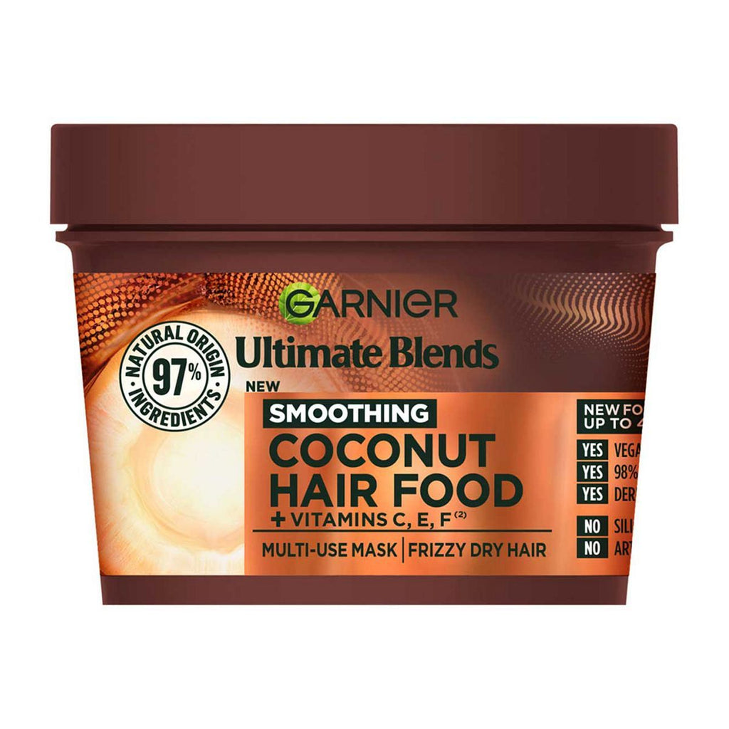 Garnier Ultimate Blends Hair Food Coconut Oil 3-in-1 Hair Mask Treatment for Frizz-prone Hair 400ml